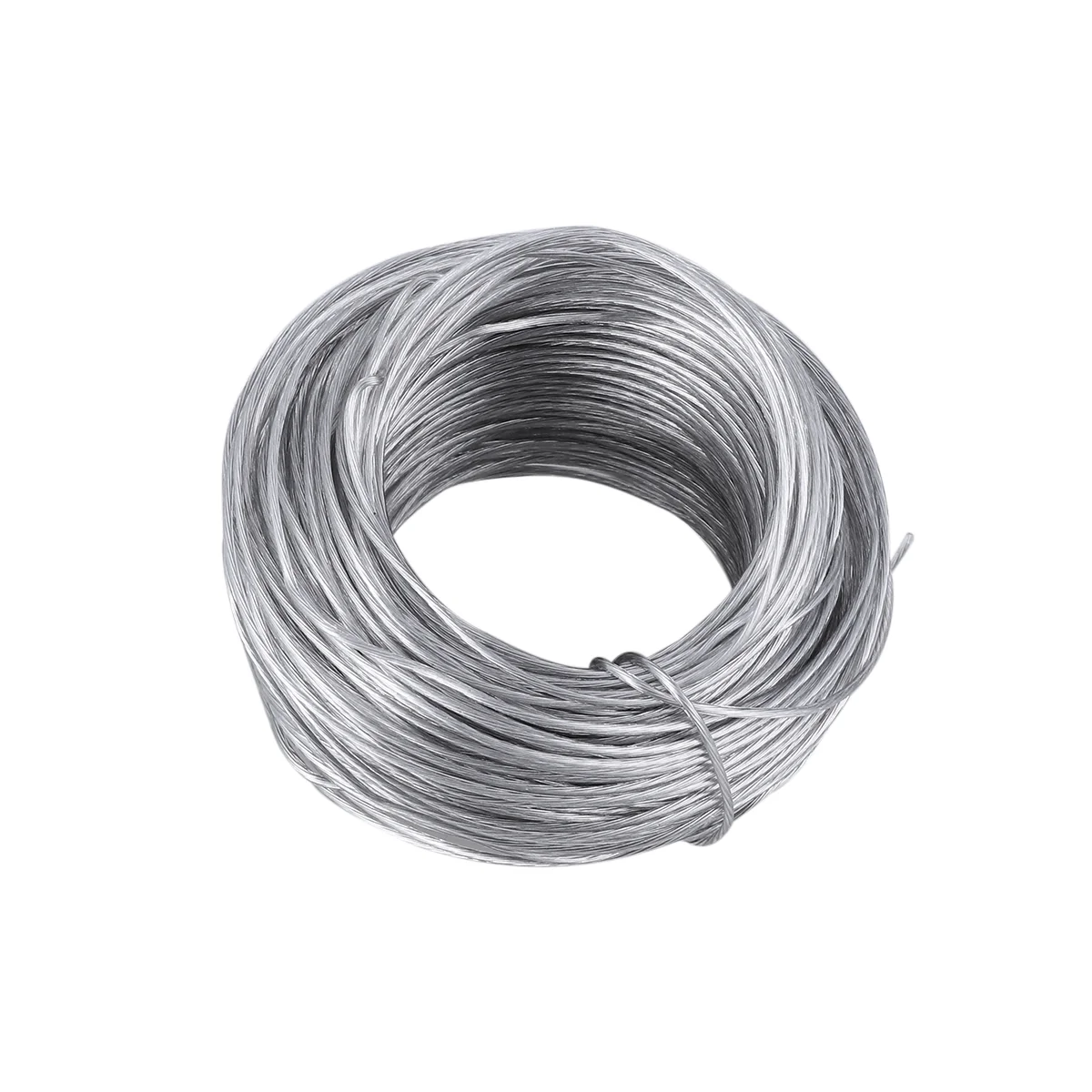 

30.5M Rubberized Wire Rope and 20sets Photo Frame Hanging Hooks Kit Picture Hangers Picture Hanging Wire Set