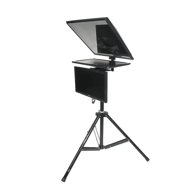 

TL MEDIA Professional Portable 22inch Teleprompter with Dual Screen