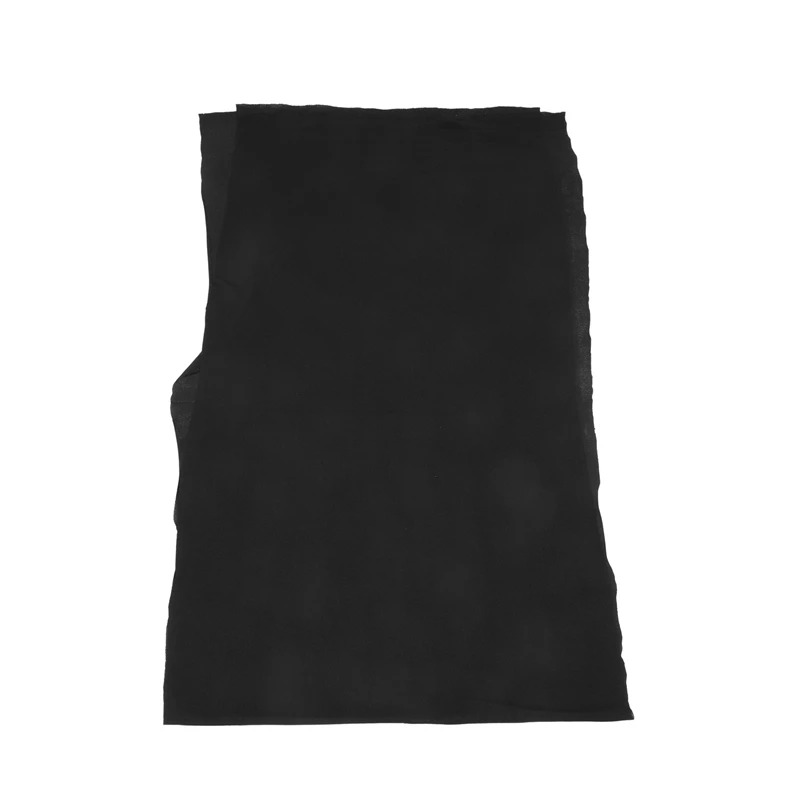 

3X Speaker Grill Cloth Stereo Gille Fabric Speaker Radio Mesh Cloth 1.7Mx0.5M Black