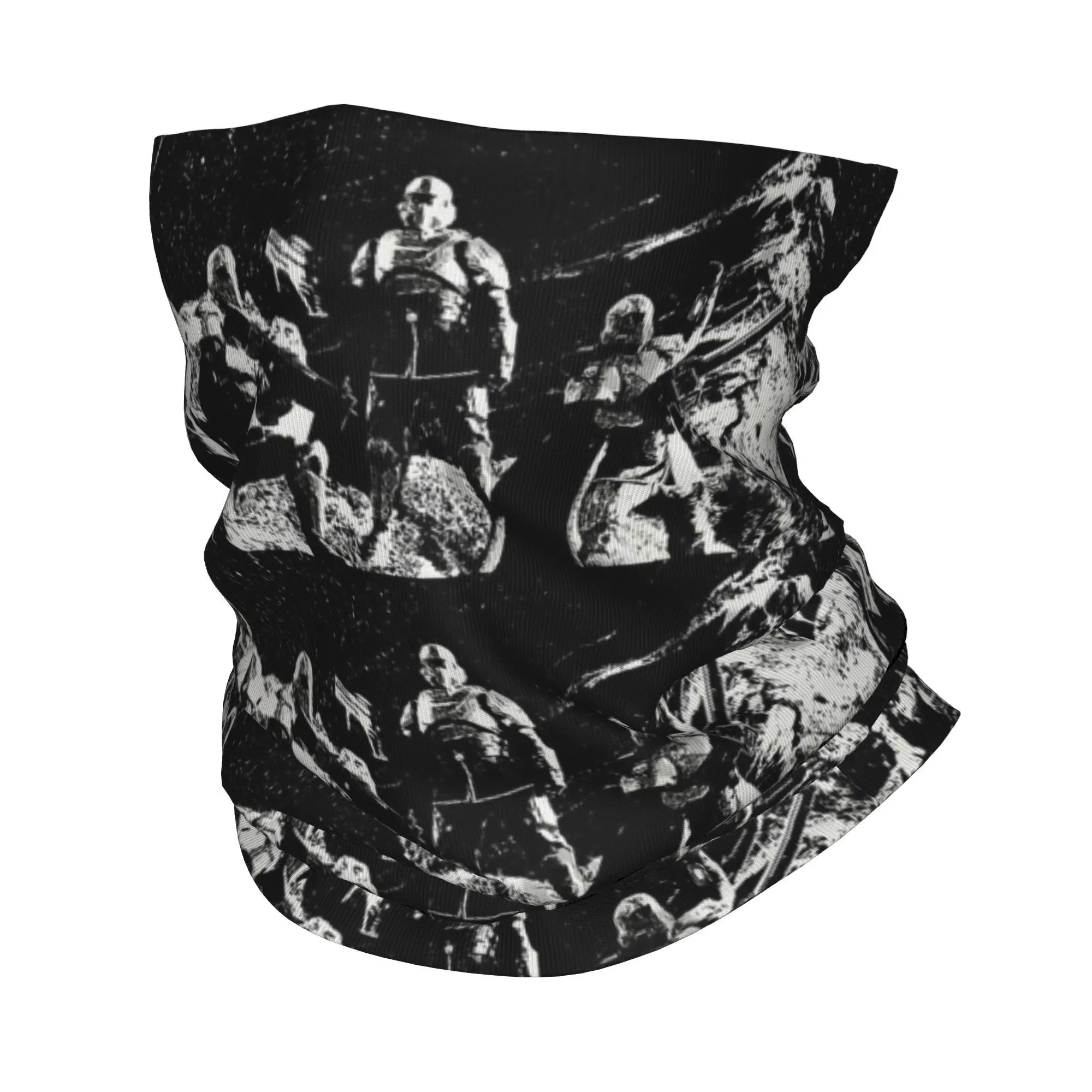 Изготовленная на заказ бандана с художественным принтом H-Helldivers 2 зимняя теплая