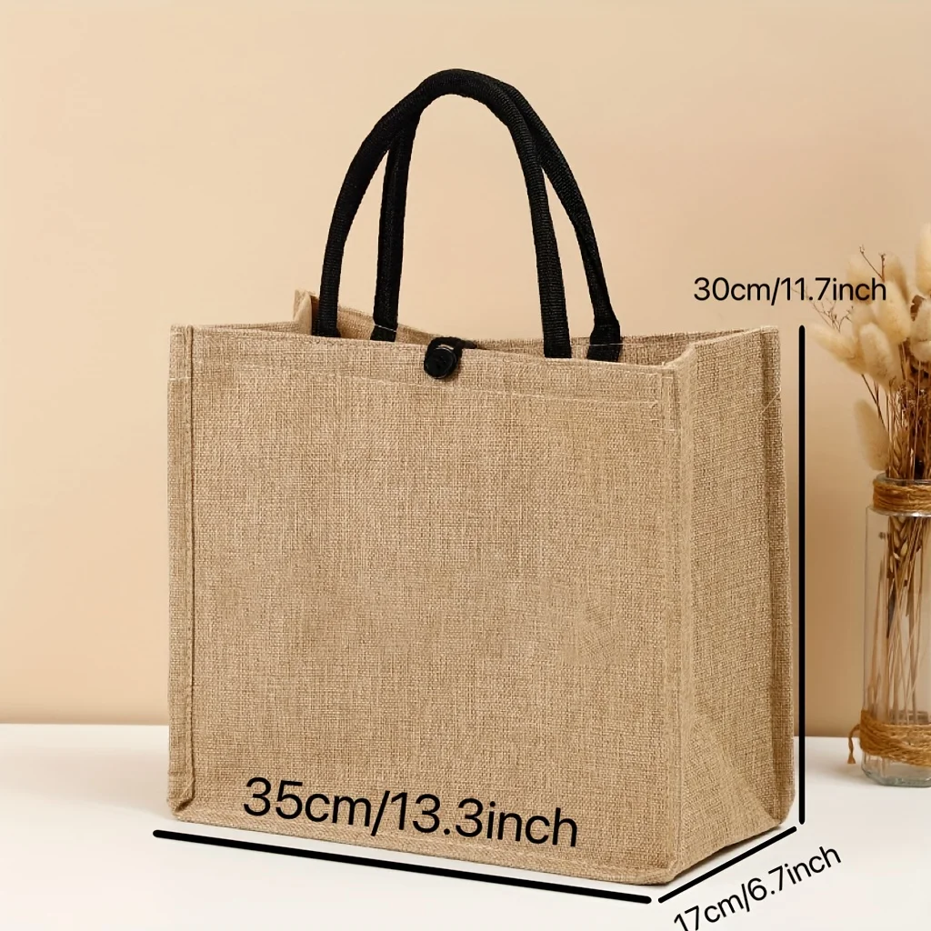 Лучшая зимняя повседневная Льняная сумка-тоут большой вместимости женские