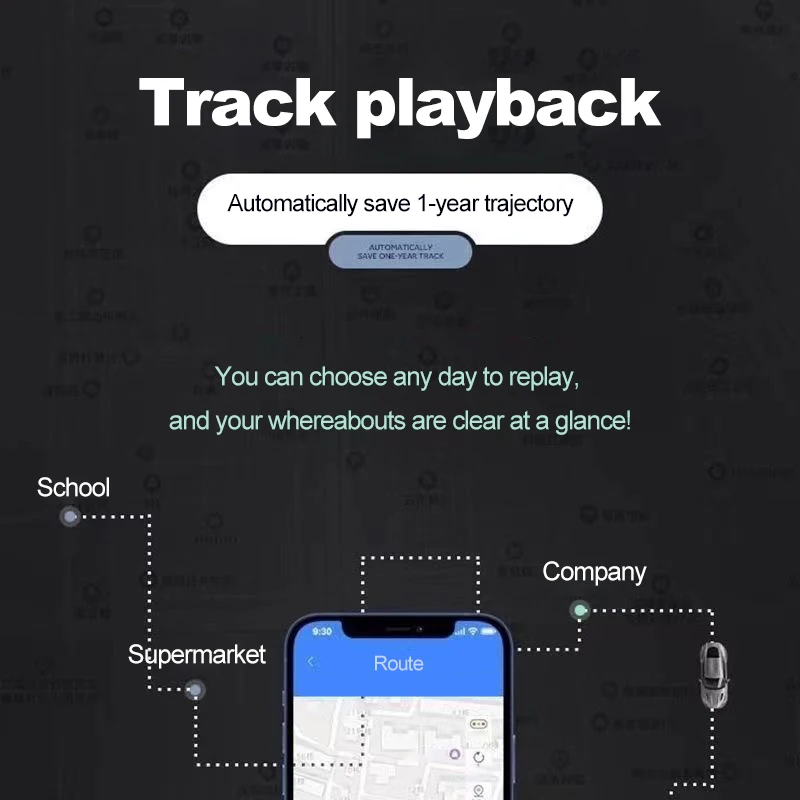 Мини-портативный Gps-трекер P6 Прецизионное Устройство Местоположения 4g Защита От
