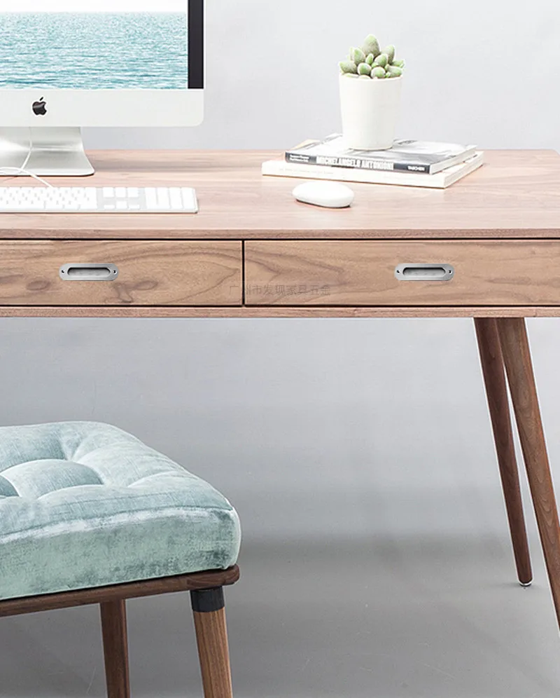 MAXMIX 1 шт. Скрытая Встраиваемая ручка для мебели из нержавеющей стали круглая