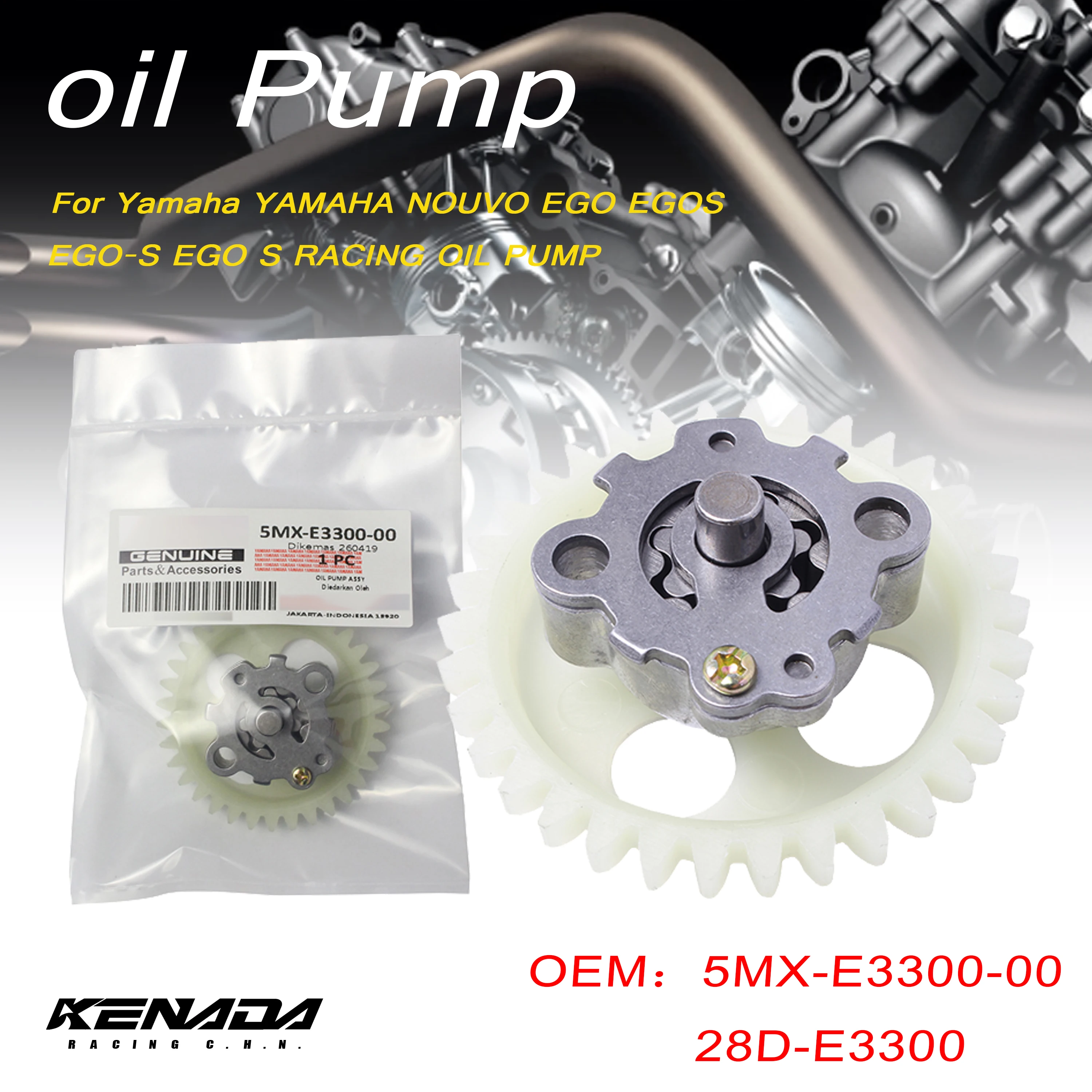 

oil Pump assy For Yamaha YAMAHA NOUVO EGO EGOS EGO-S EGO S RACING OIL PUMP