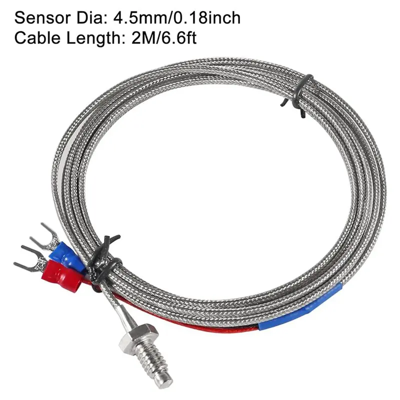 Фото Комплект терморегулятора DTA4-10X PID REX-C100 с высоковольтным реле SSR 40DA+ и термозондом K (100-240В переменного тока) №2