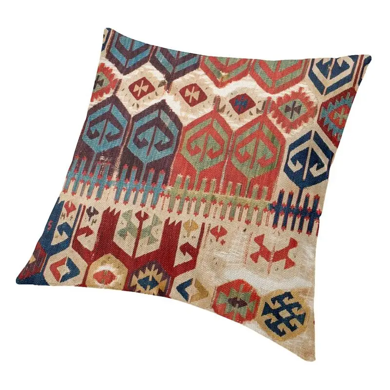Aksaray племенные антикварные турецкие наволочки с принтом Kilim 45x45 см бархатные