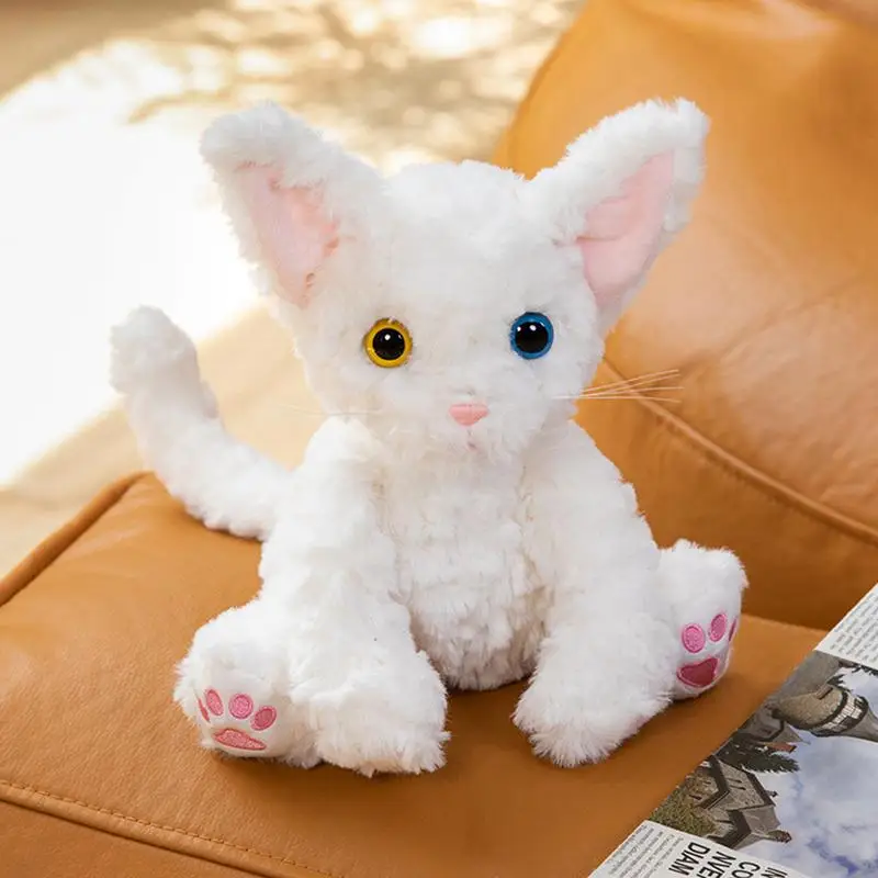 

Cat Plush Toys Children Cat Plush hugging Pillow Kids Stuffed Cartoon Animal Doll Stuffed Animals Toys For Sofa Decoration