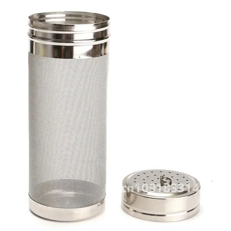 18 см/30 см сетка 300 микрон нержавеющая сталь пивные хмель фильтр для сухих бочонка