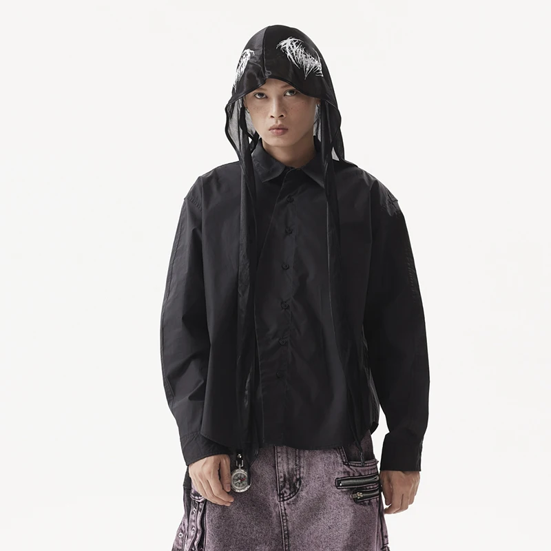 PFNW Американская рубашка нестандартной формы Machete мужская уличная одежда с