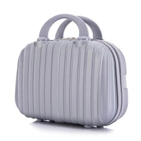 ladies hand luggage small 14 inch cosmetic case light portable travel luggage mini cute travel storage box