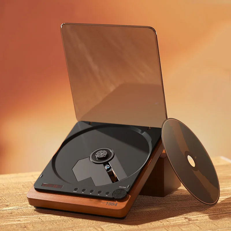 Аудиоплеер в ретро-стиле Hi-Fi проигрыватель для домашних профессиональных CD