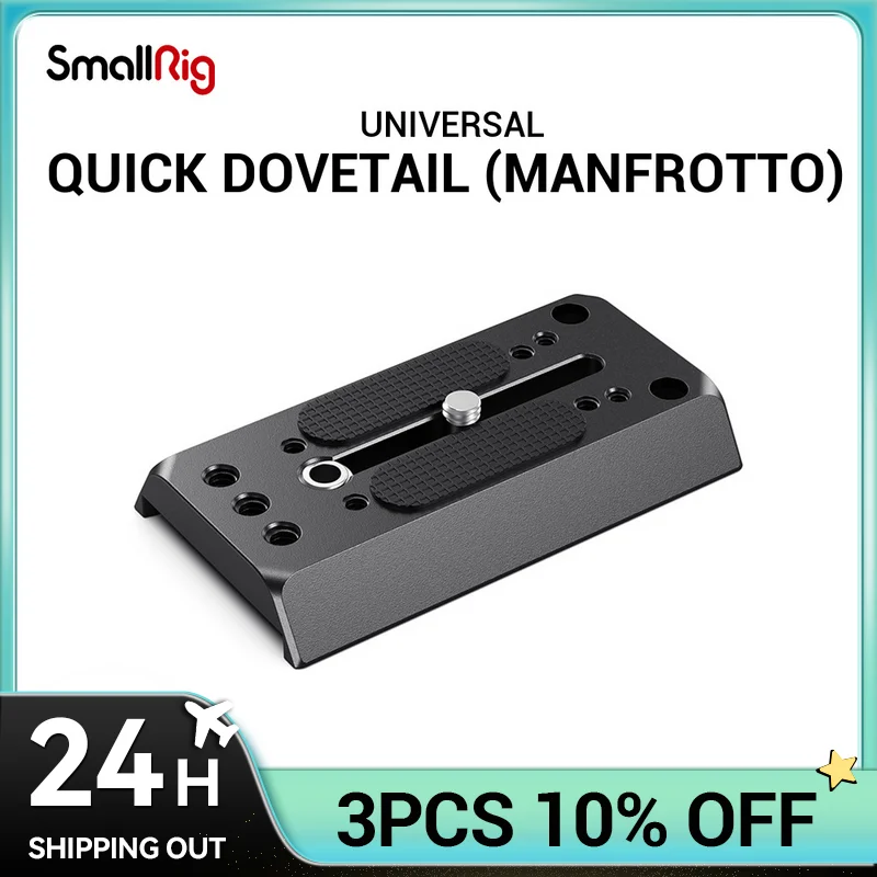 

Быстросъемная пластина SmallRig, пластина для камеры DSLR, пластина QR для быстрого ласточкиного хвоста для штатива manfrotto 577, 501, 504, 701, для DJI RS