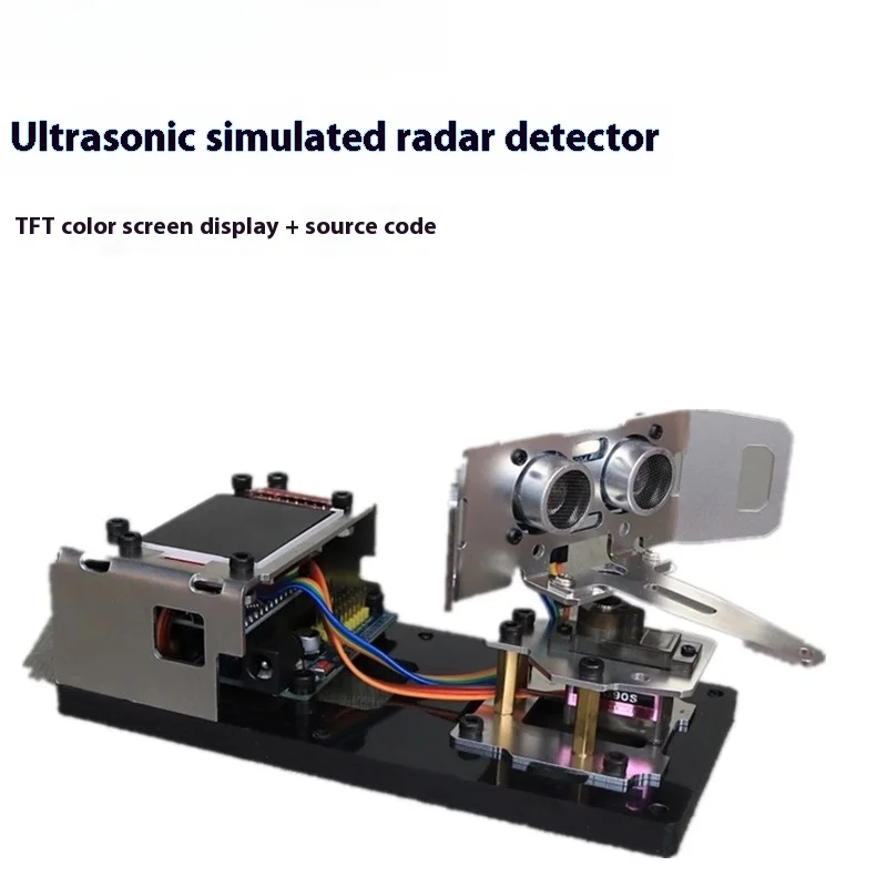 Фото Ультразвуковой аналоговый радар-детектор, комплект датчиков для Arduino, DIY Maker, программирование, обучение, технические проекты, мониторы, датчик arduino №1