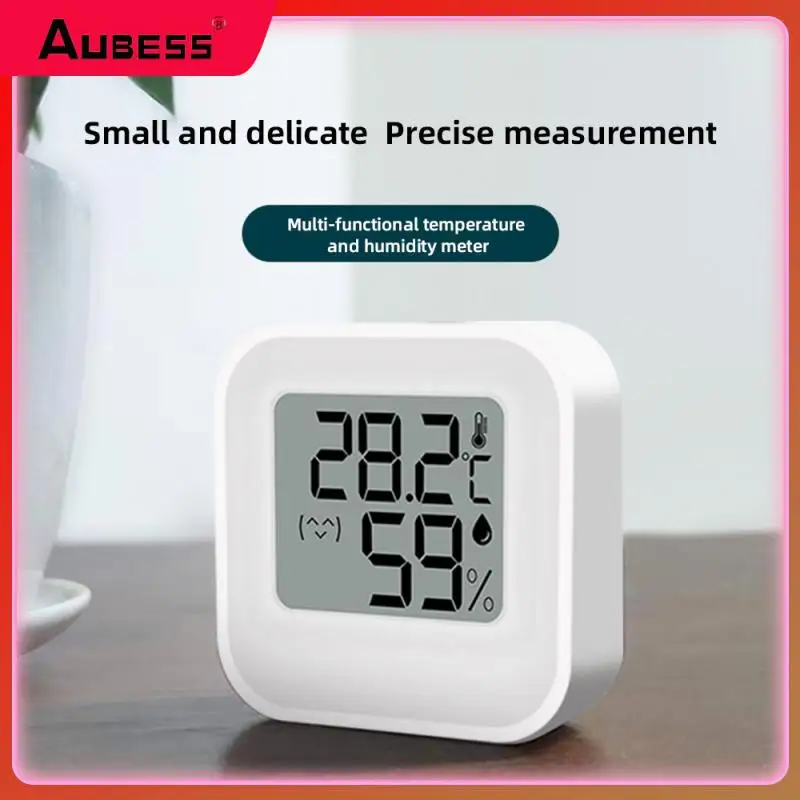 

Комнатный электронный датчик температуры и влажности, цифровой измеритель влажности с ЖК дисплеем