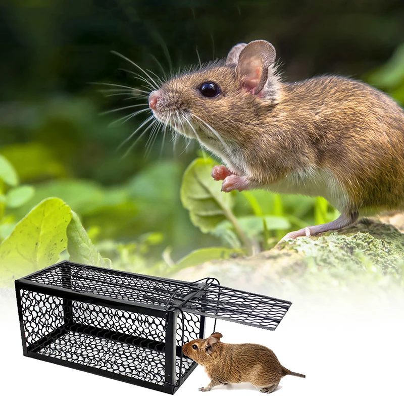 

Smart Self-locking Rat Trap Reusable Heavy Duty Mouse Pest Animal Mice Hamster Cage Control Bait Rodent Repeller Catch MouseTrap