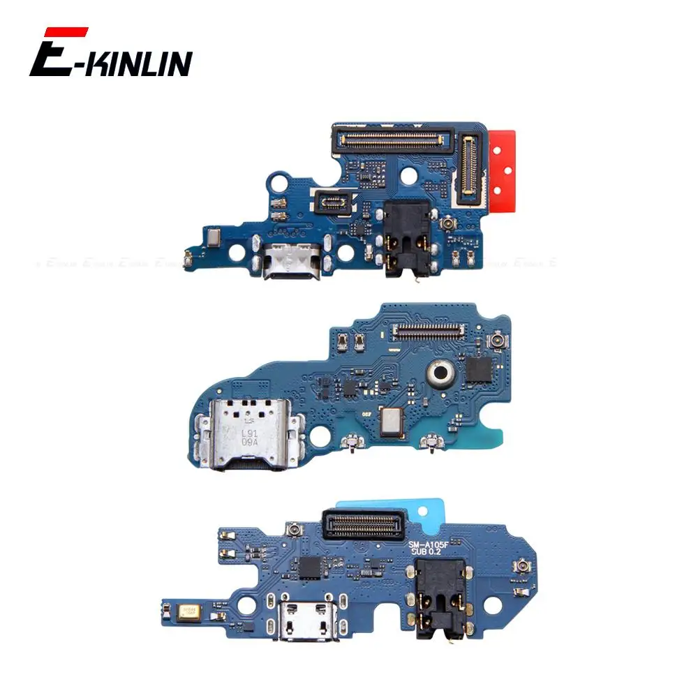 

USB Charging Dock Board Mic Fast Charger Flex Cable For Samsung Galaxy A80 A70 A60 A50s A50 A40 A30s A30 A20e A20 A10 A10e