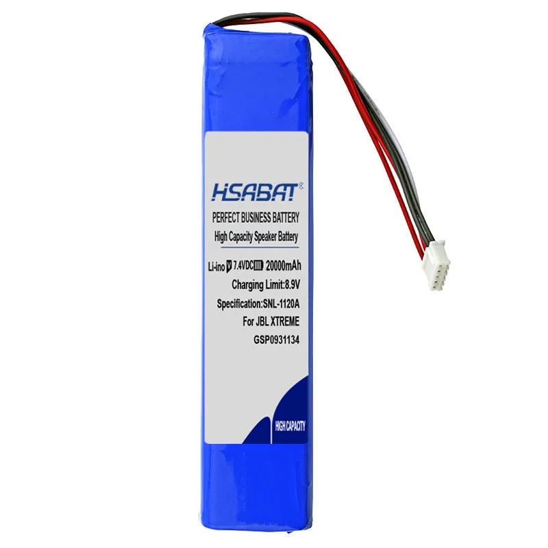Аккумулятор для динамика HSABAT 20000 мАч GSP0931134 для JBL XTREME 1xtreme1 1nd (art.: 3920bf6d61a98) - 3920bf6d61a98