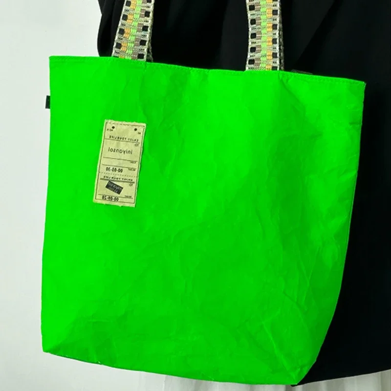 Классическая нейлоновая водонепроницаемая сумка-тоут в национальном стиле