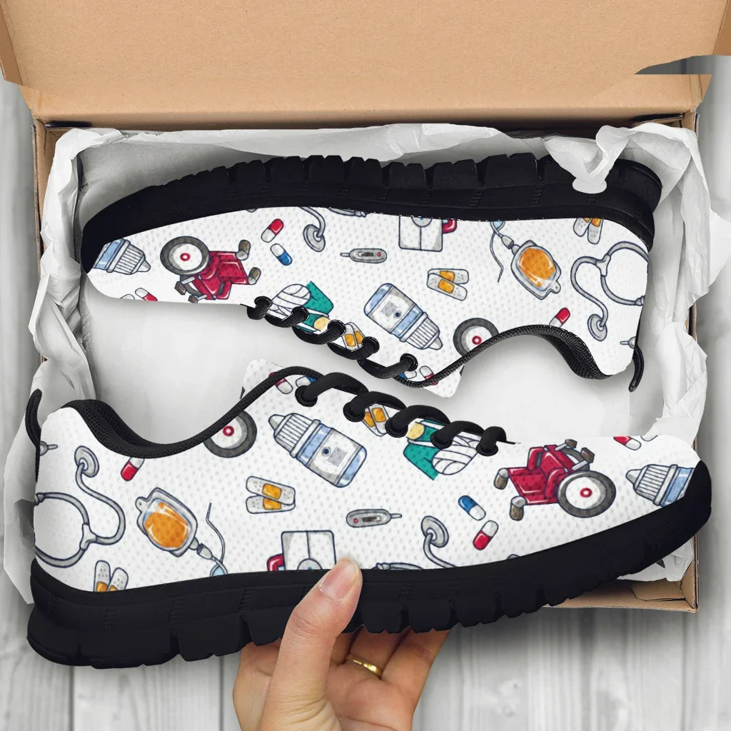 Кроссовки сетчатые дышащие медицинское оборудование для оказания первой помощи