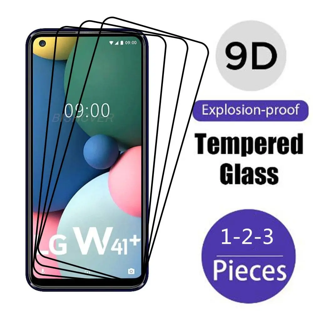 

9H Full Protection Glass For LG W41 K22 K31 K41S K42 K51 K51S K52 K61 K62 Plus Pro Aristo 5 Fortune 3 Screen Protector Film