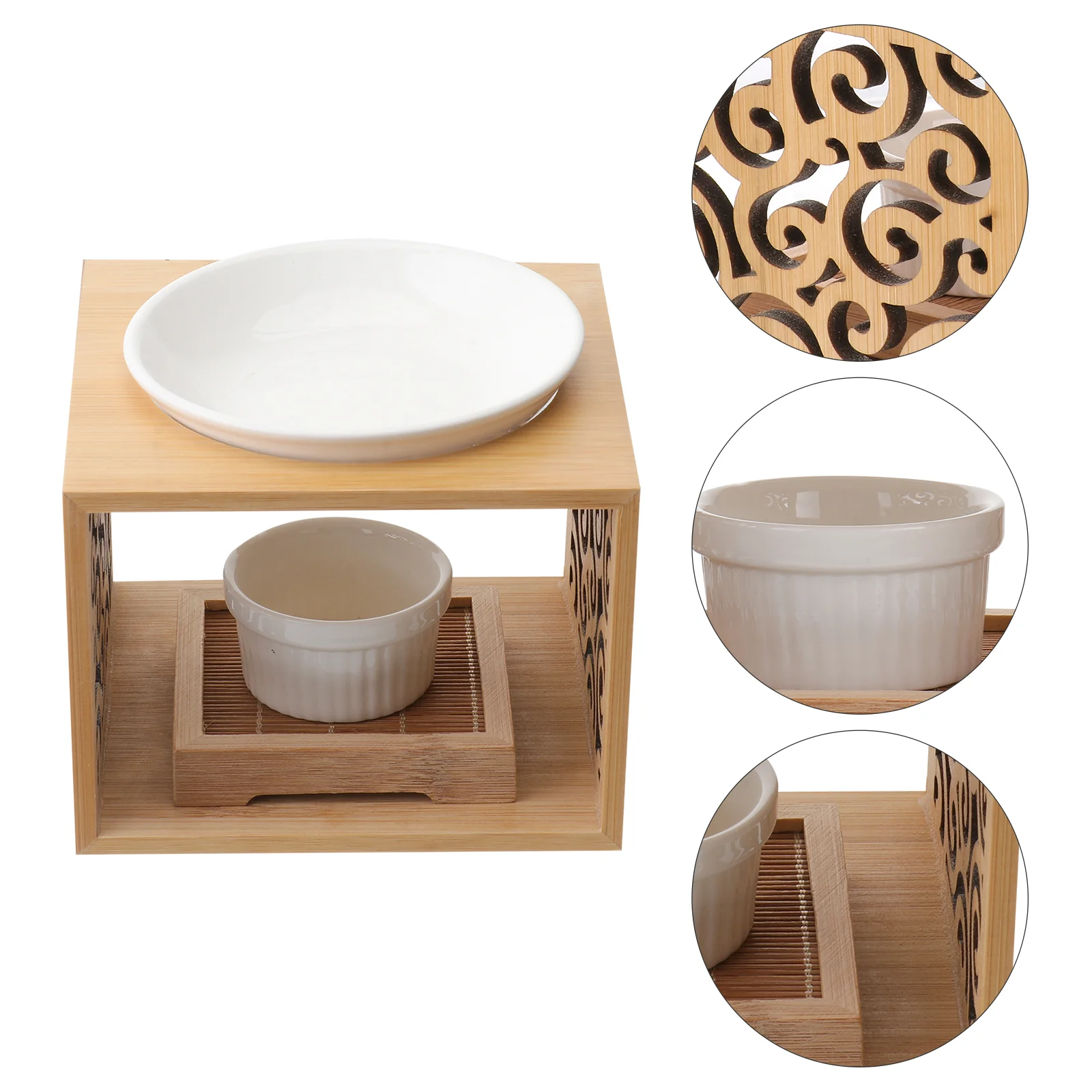 

Stand Aroma Burner Tealight Wax Warmers Holder Tea Holder Aroma Burner Holder