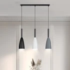 Подвесной светильник E27 s в скандинавском стиле, светодиодный минималистичный светильник с люстрами для кухни, столовой, освещение