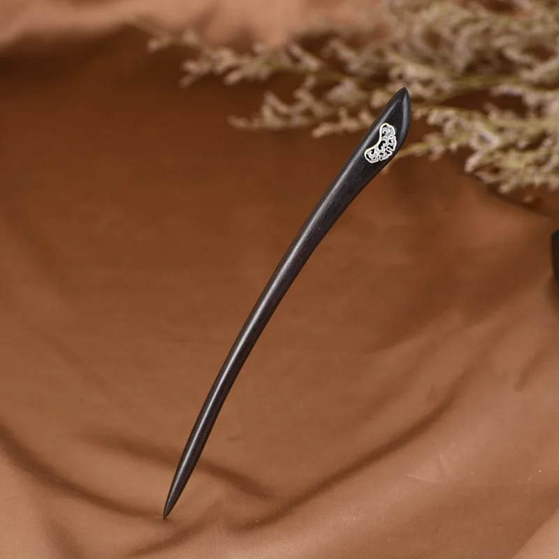 

Chinoiserie Ebony Hairpin