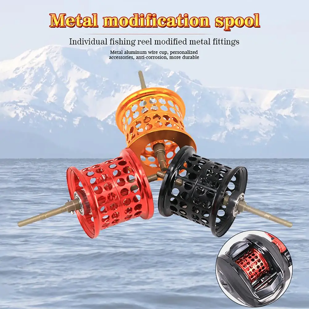 

Low-profile Reel Microcast Spool Lightweight Anti-corrosion Compatible For Pmax3/bmax3/smax3 Aluminum Fishing Reel Spool Cups