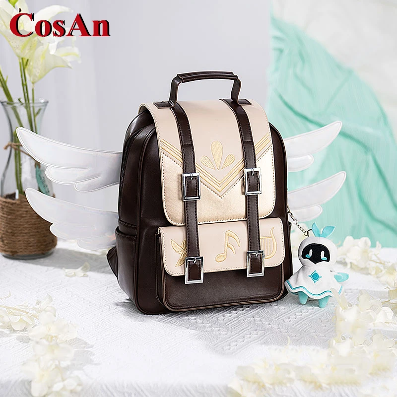 

Модный Универсальный рюкзак для косплея CosAn Game Genshin Impact Venti