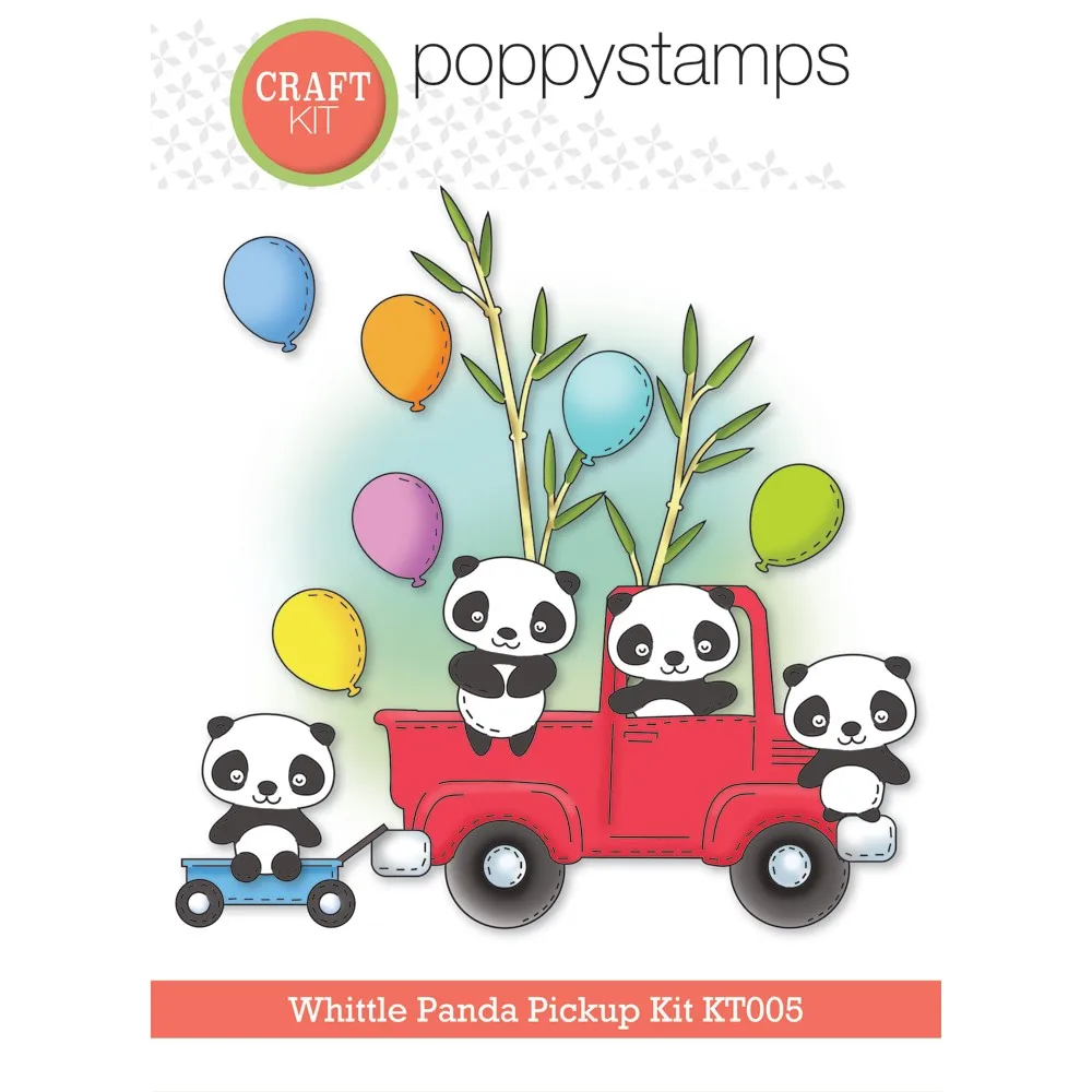 

Whittle Panda Pickup Kit Metal Cutting Dies and Clear Stamps for New Arrivals 2023 Scrapbooking Frame Card Craft Supplies