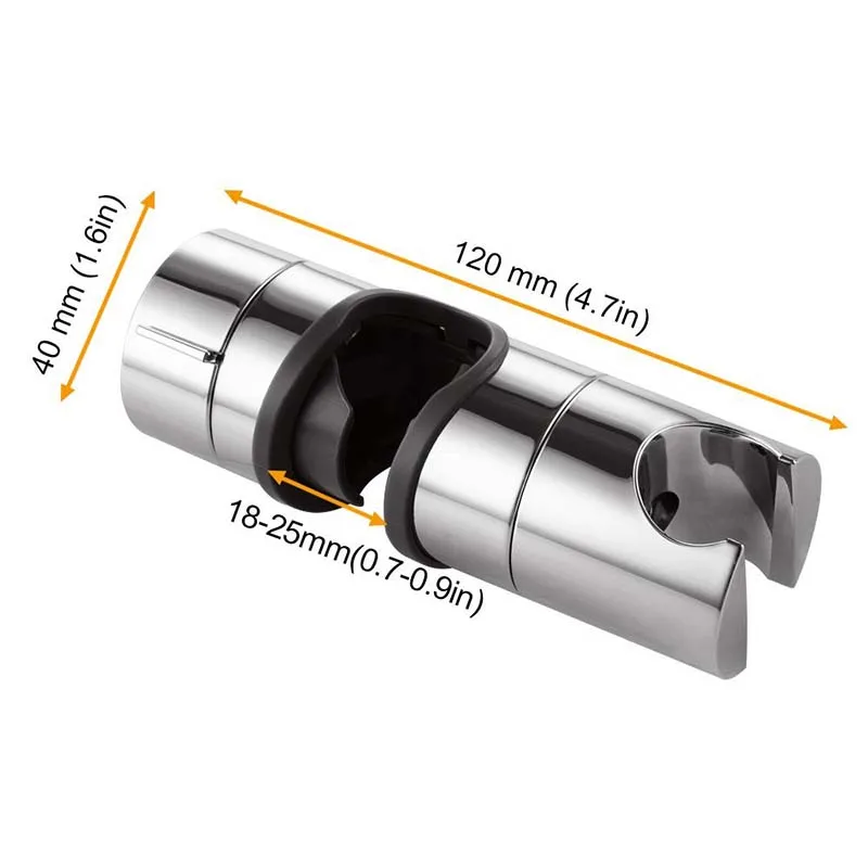 Кронштейн для душевой лейки Регулируемый диаметр кронштейна 18-25 мм