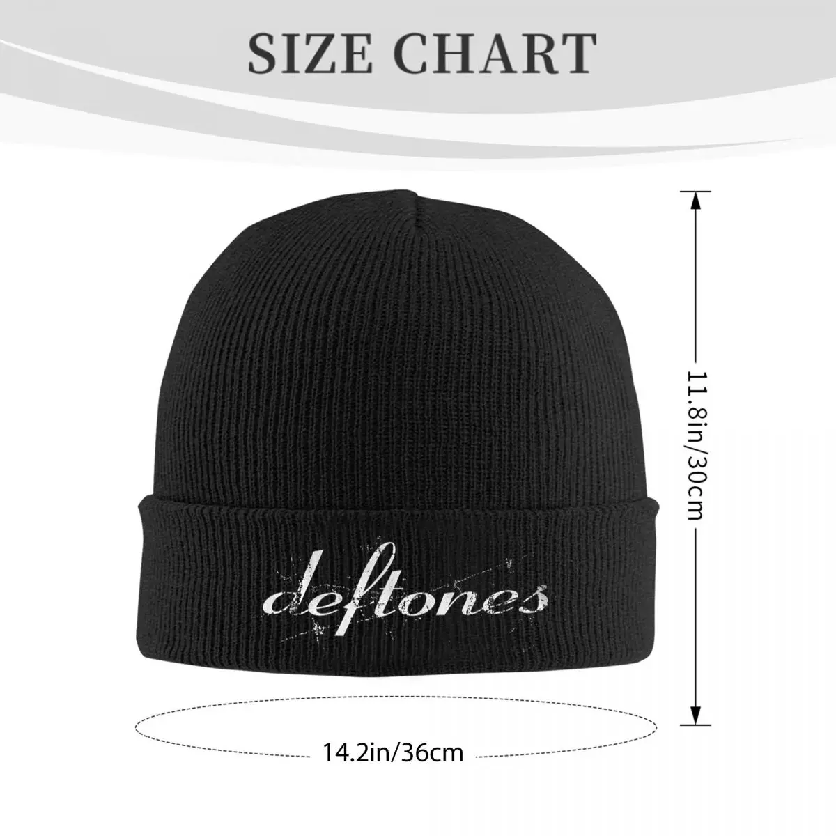 Фото Deftones Snake частная музыкальная альбом теплая вязаная шапка зимняя вязаная шапка Skullies шапочки хип-хоп шапки для унисекс №2