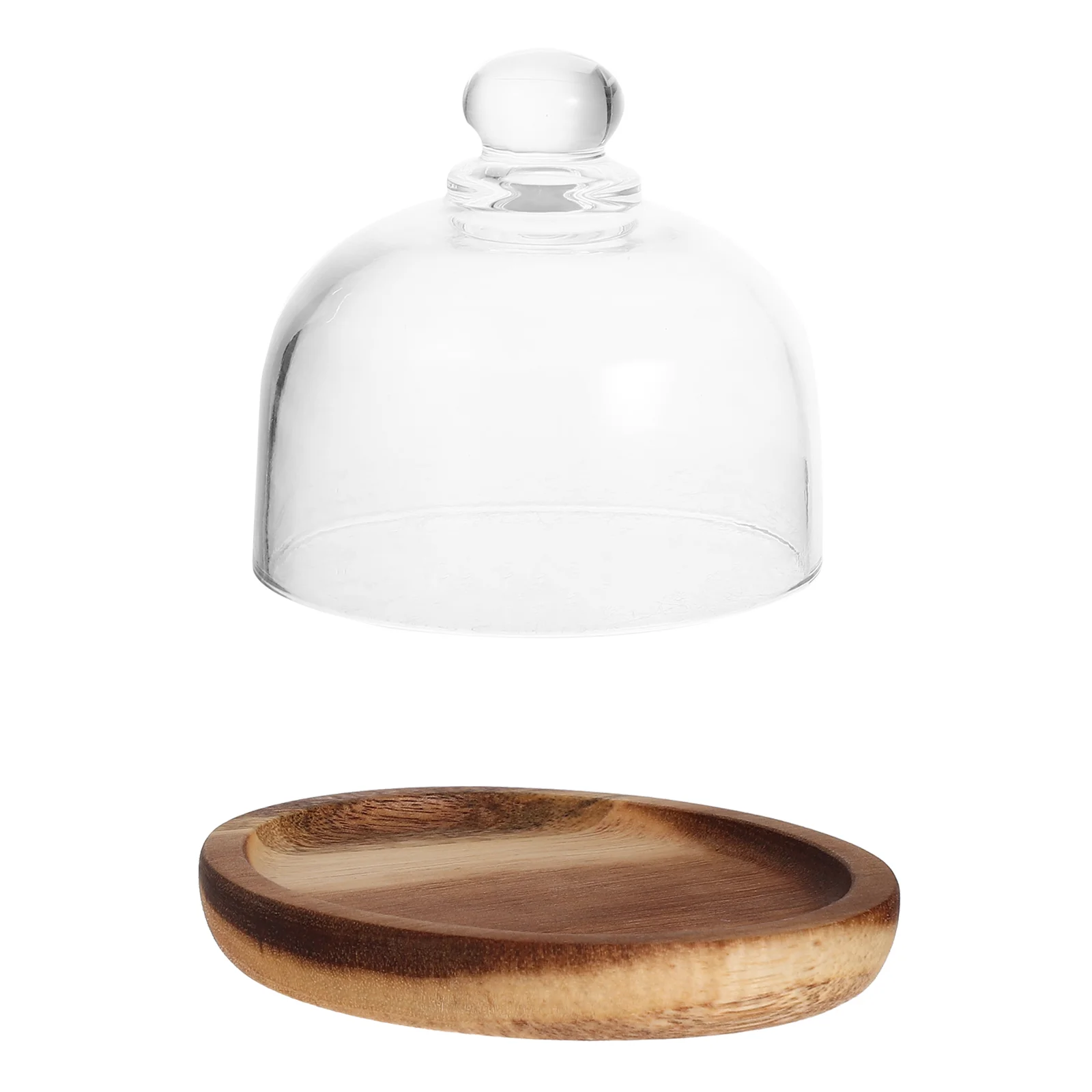 

Snack Cheese Cake Base Show Rack Cover Cheese Dome Paper Cups Lids Round Cake Stand Clear Glass Storage Tray Cake Pan