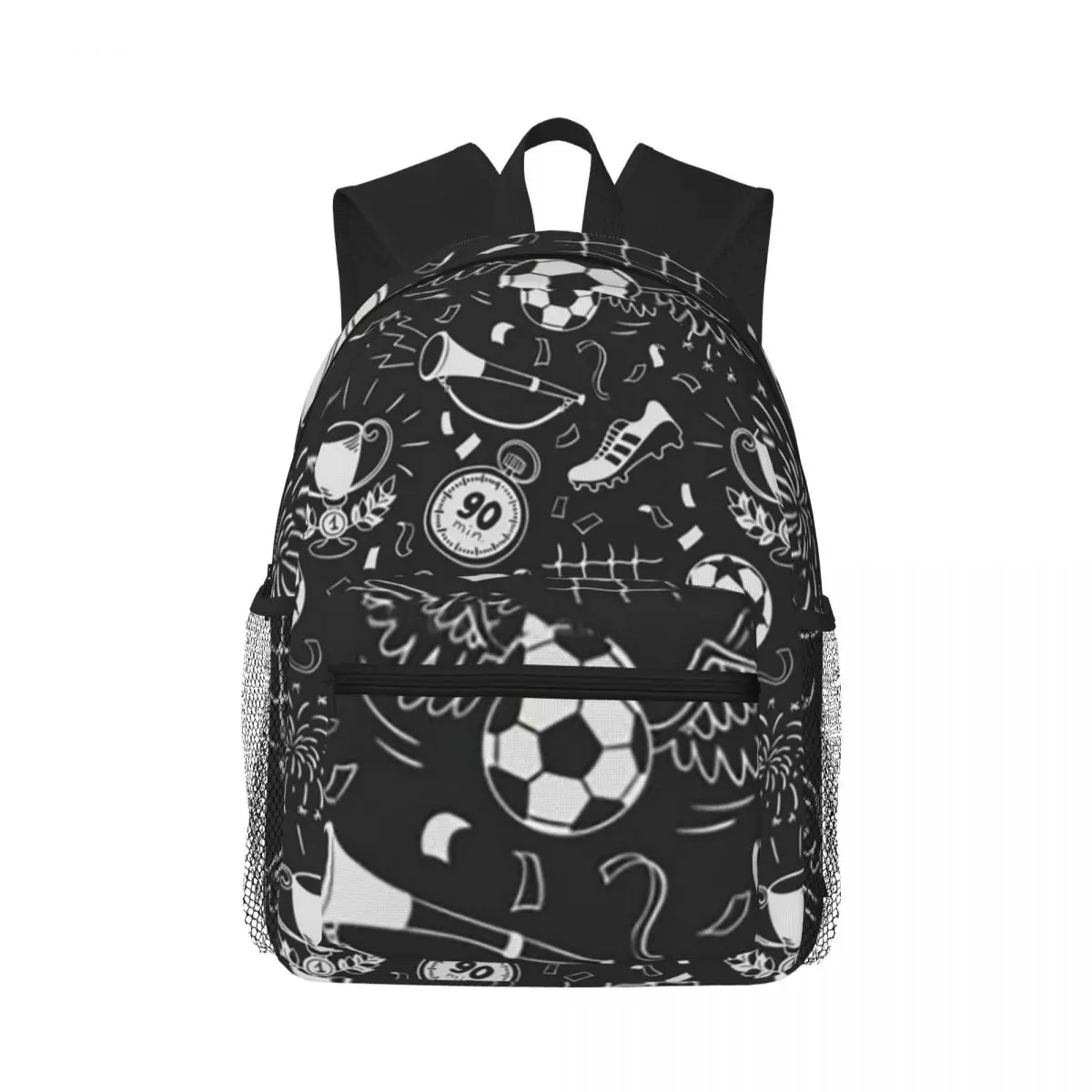 

Custom Soccer Football Sport PatternTravel Backpack College Book Bag for Men Women Lightweight Casual Should Bags for