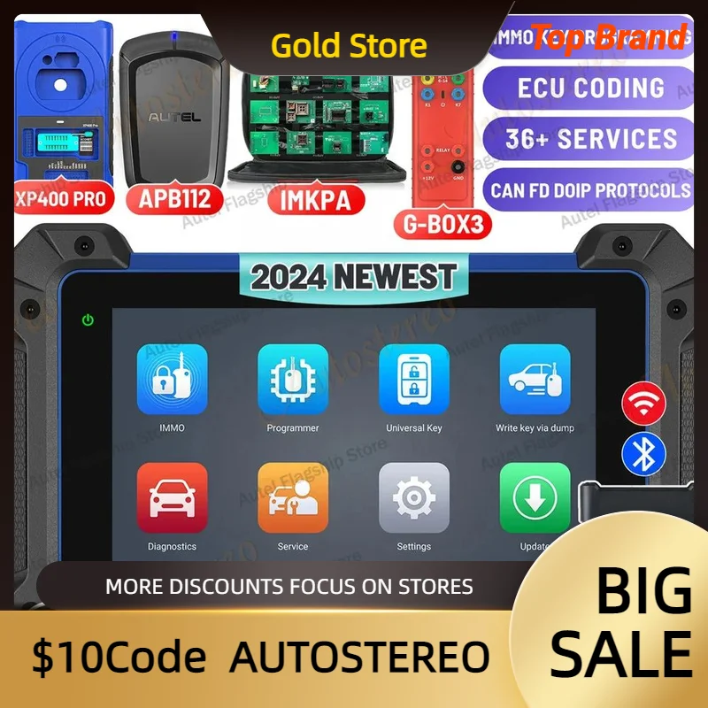 AUTEL IM608 II WiFi подключение Автомобильные диагностические инструменты