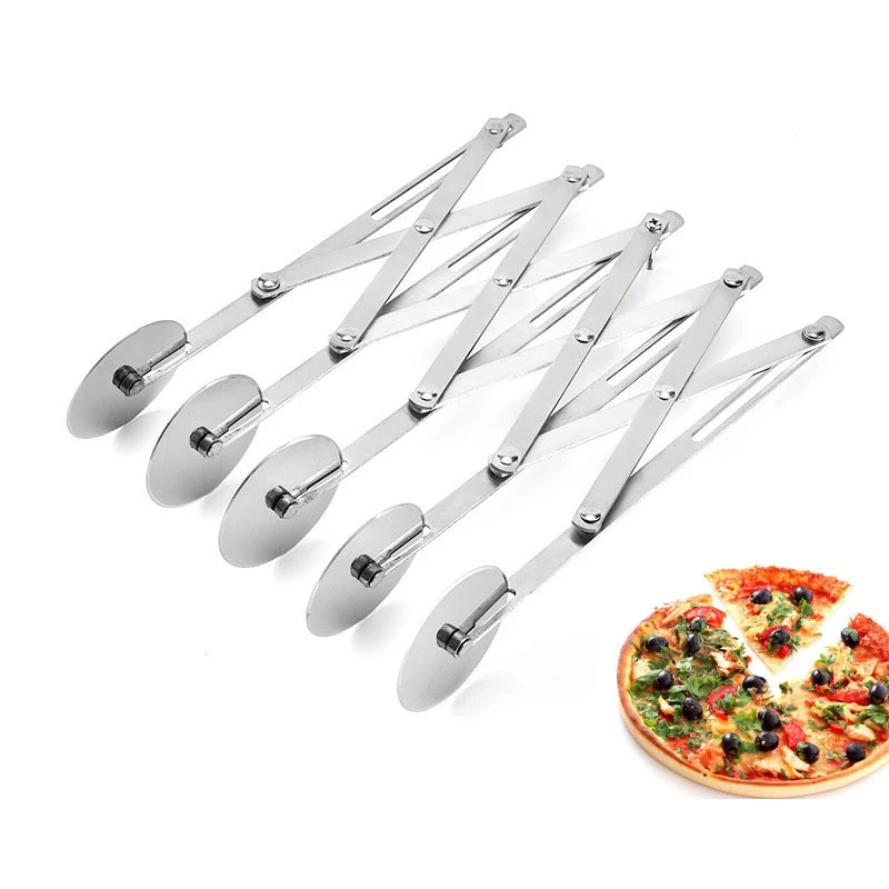 Резак Для Выпечки Из Нержавеющей Стали Гибкое Прокатное Лезвие Тестоделитель 3/5/7