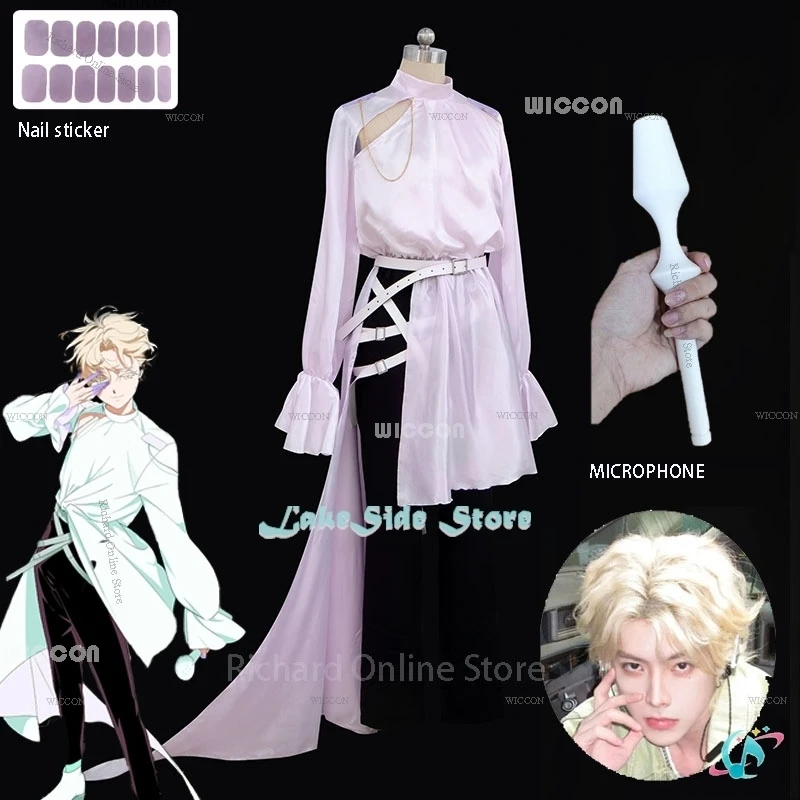 Чужой Сцена Лука Косплей Костюм Парик Топ Брюки Аниме Идол Ролевые Игры Вечерние