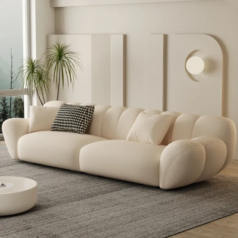 Милая девушка Необычный диван-кресло с наполнителем Мягкий современный