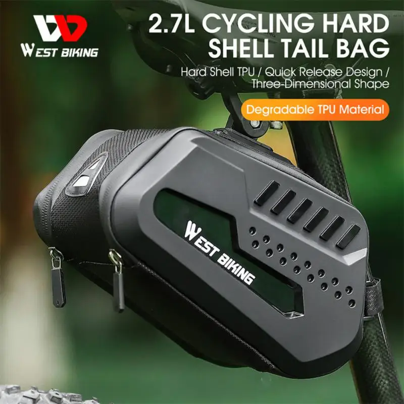 

Большая Емкость л велосипедная сумка для заднего сиденья, задняя Сумка, твердая оболочка, седельная сумка, регулируемый кронштейн, подушка, ...