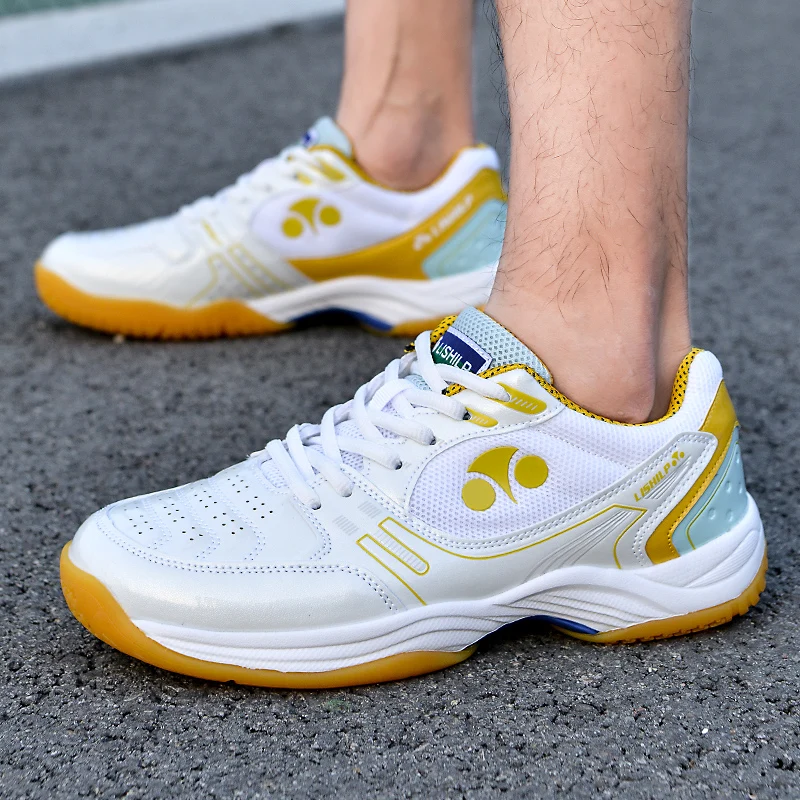 

Men's Volleyball Shoes Badminton Table Tennis Sneakers Women Competition Tennis Couple Training Professional Sports Shoes