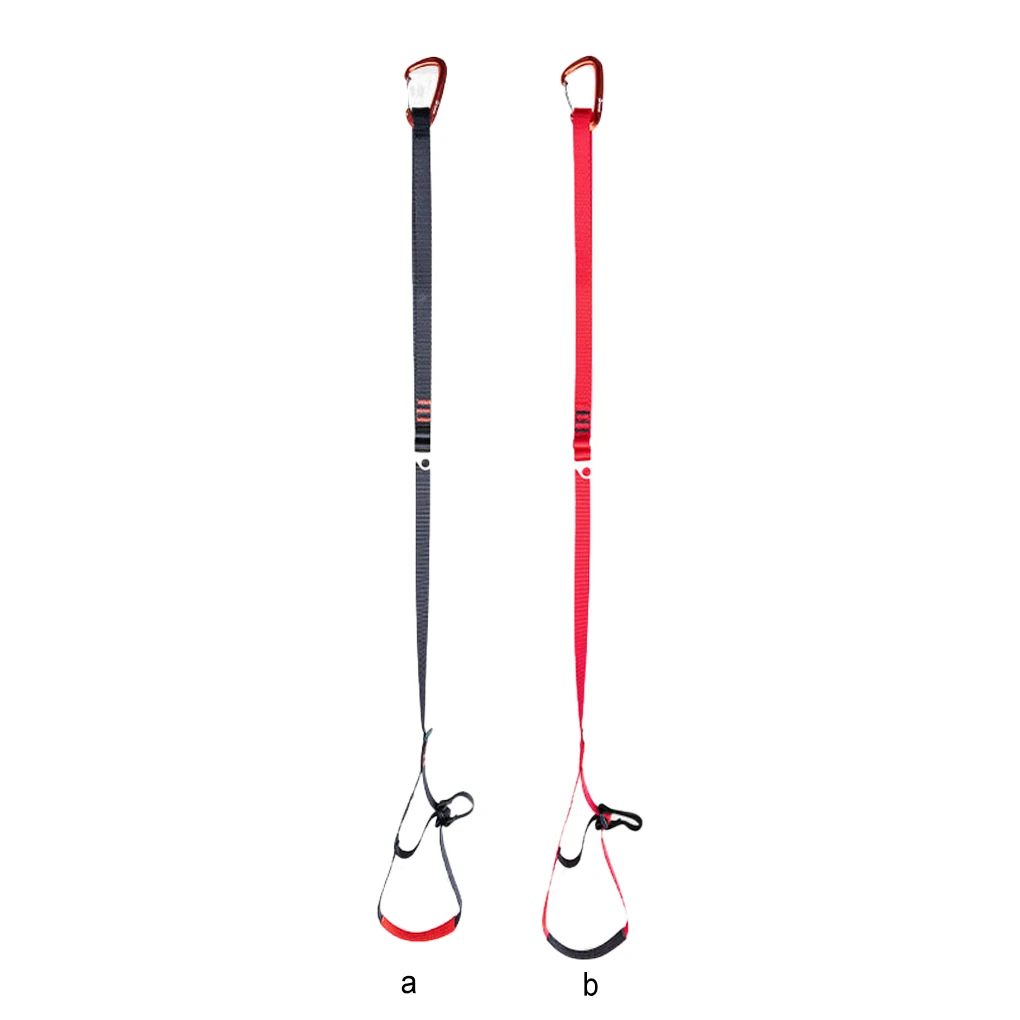 

Петля для альпинизма, профессиональное прочное простое восходящее оборудование для скалолазания, инструменты для занятий спортом на открытом воздухе, красная