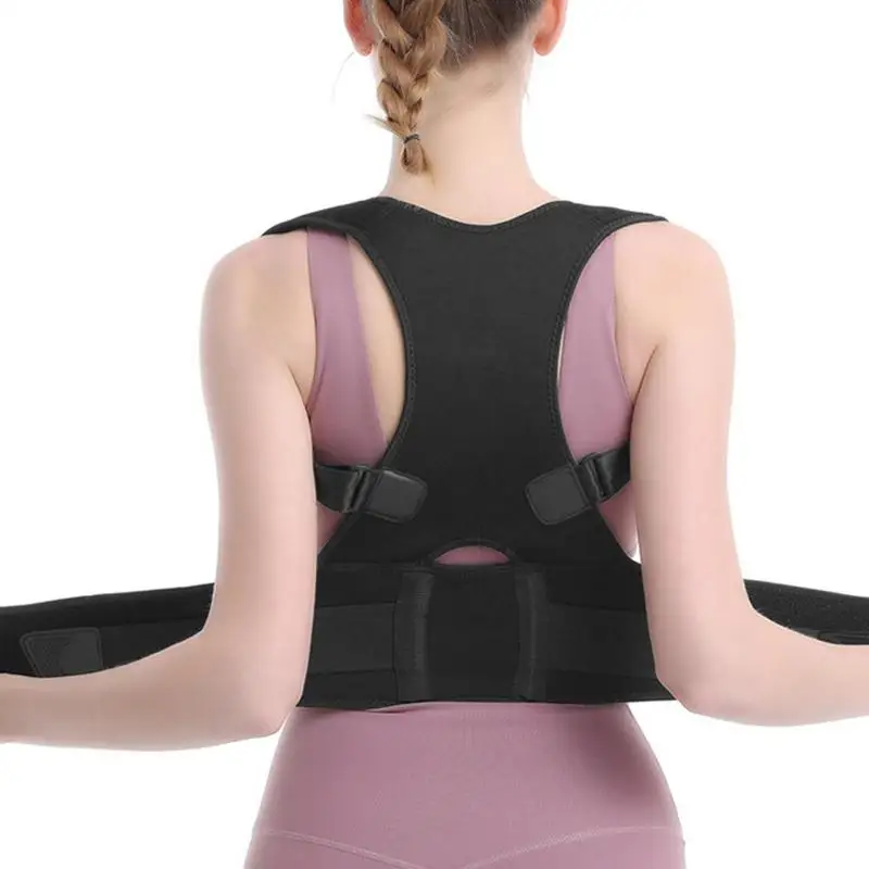 

Back Brace For Posture Breathable Back Brace Posture Corrector Adjustable Back Straightener For Women And Men Back Lumbar