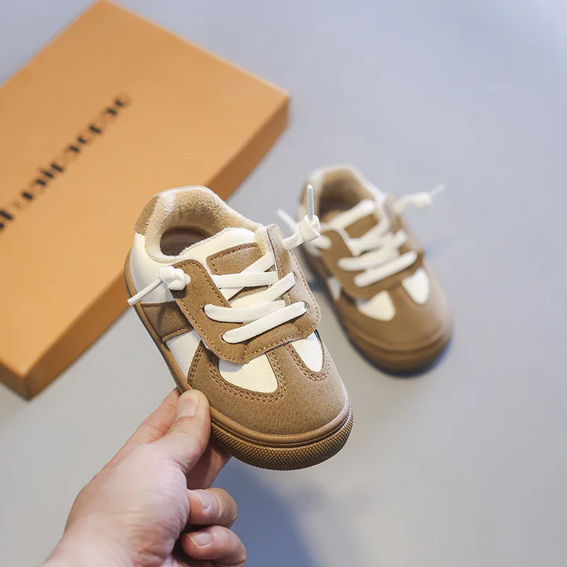 

Детская новая обувь для осени и зимы, детская обувь для мальчиков с мягкой подошвой, детская спортивная обувь для девочек, детская спортивна...