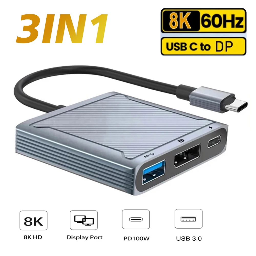 Док-станция с портом PD для зарядки USB 3.0