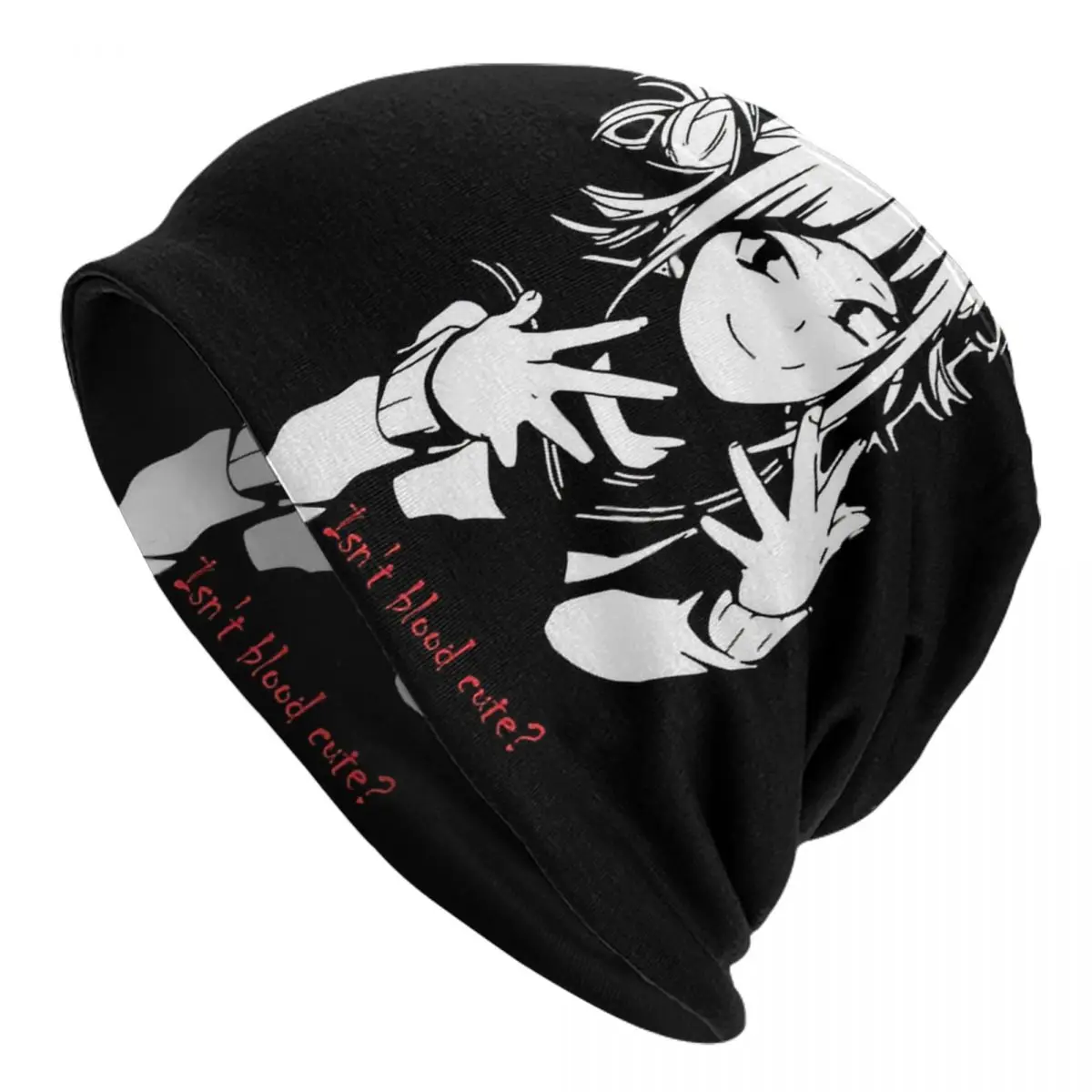 Himiko Toga Fan Art My Hero Academia Adult Men's Women's Knit Hat Keep warm winter knitted hat