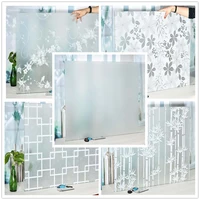 privacy window filmfrosted glass window stickeropaque sun blocking glass coveringself adhesive vinyl for home shower bathroom