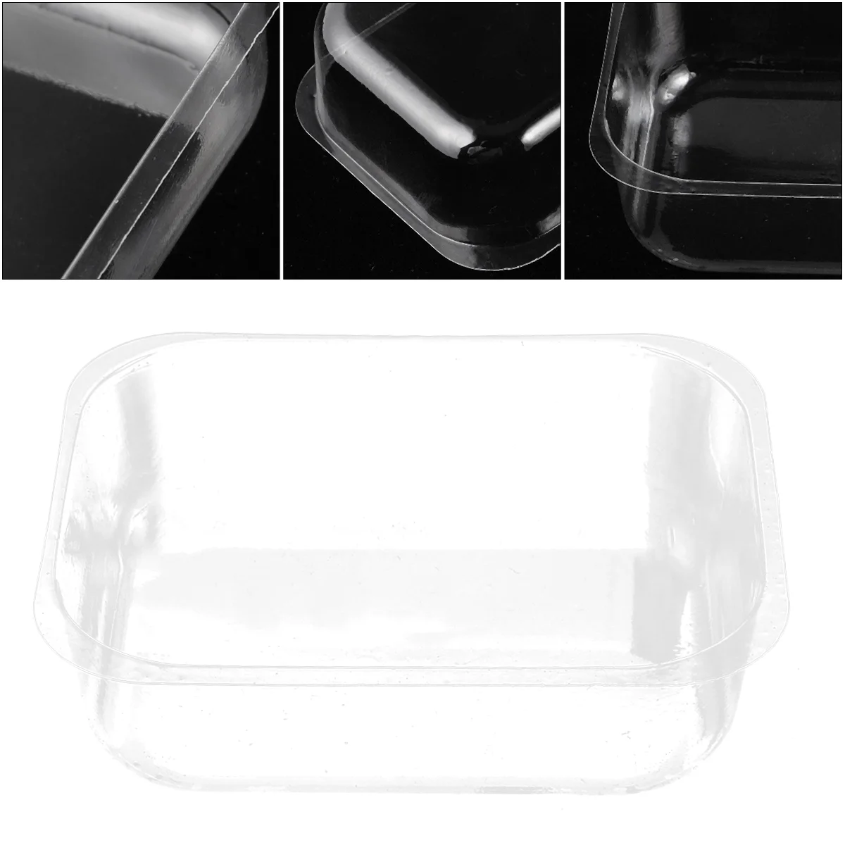 

200 Pcs Mung Bean Cake Blister Inner Tray Plastic Pallets Moon Box Serving Trays