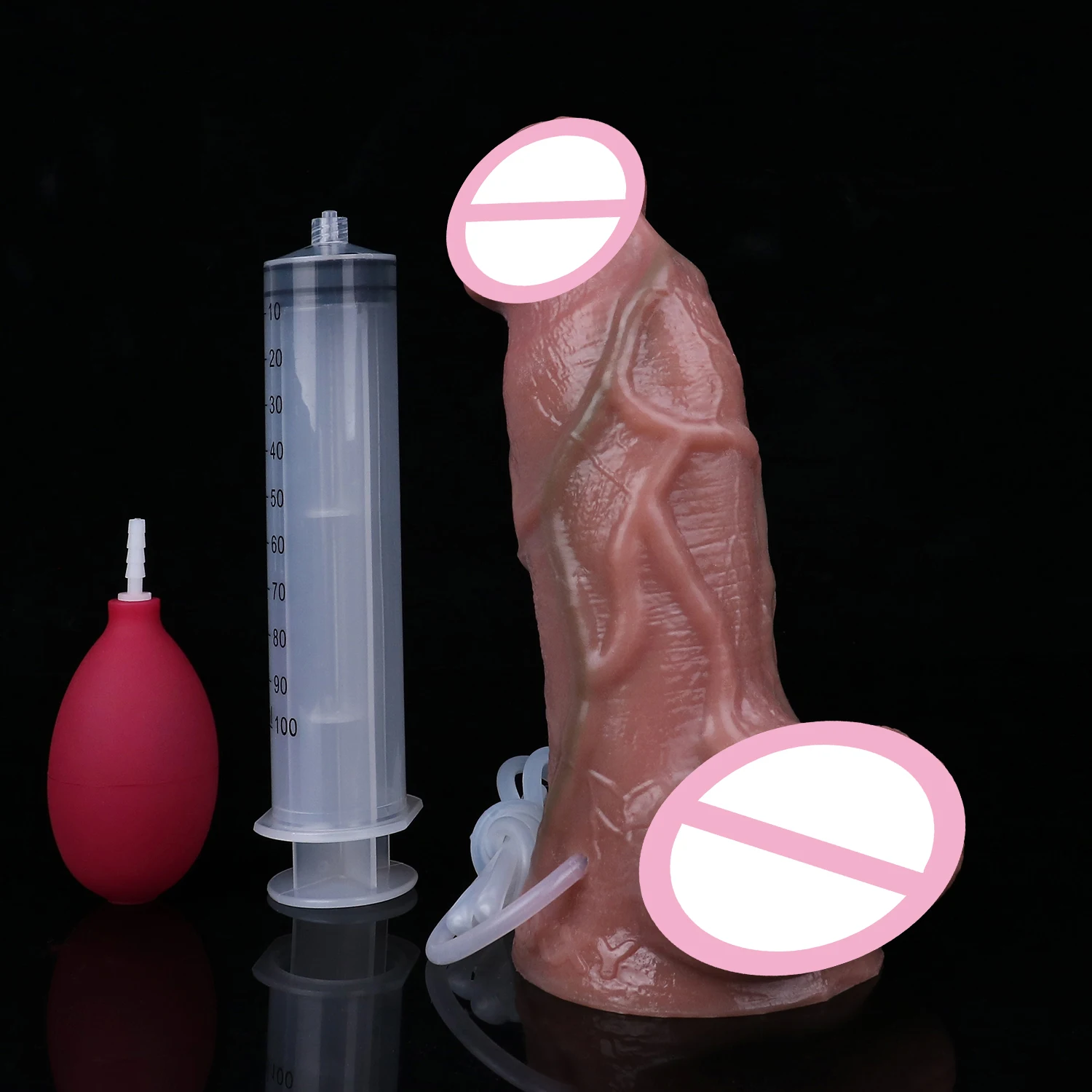 LEZEE Фаллоимитатор для брызг реалистичный пенис кровенос эякуляционные