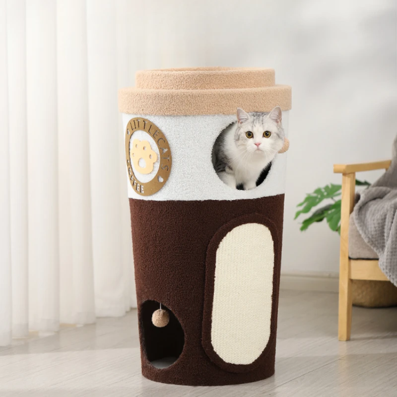 

Tunnel Toy Scratchers Furniture House Home Shelf Habitats Scratchers Climbing Training Gimnasio Para Gato Cat Supplies RR50FS