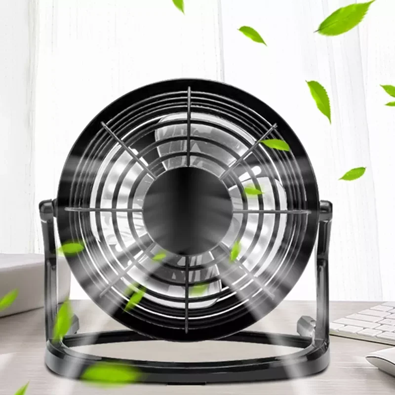 

2023 Summer Fashion Portable Desktop USB Fan DC 5V Mini Cooler Fans 180 Degree Rotatable Fan For Computer PC Laptop Notebook pla